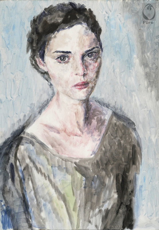 oil on canvas - olio su tela di Piro